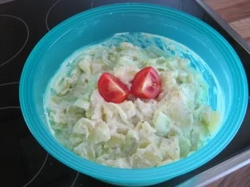 Kartoffelsalat á la Moni - Rezept - Bild Nr. 2