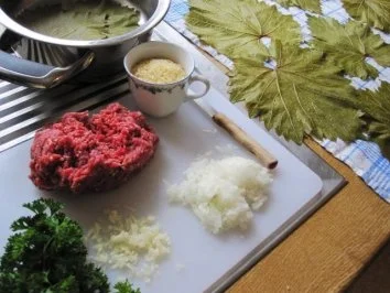 Gefüllte Weinblätter ... - Rezept - Bild Nr. 5