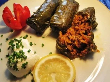 Gefüllte Weinblätter ... - Rezept - Bild Nr. 9