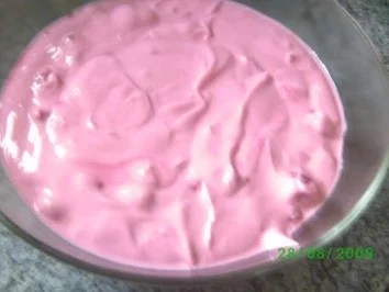 Himbeer-Quarkspeise - Rezept