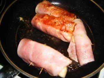 Banane im Käse-Schinkenmantel - Rezept - Bild Nr. 4