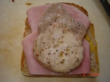 Snack : Schnitzel auf Toast - Rezept - Bild Nr. 3