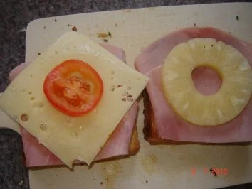 Snack : Schnitzel auf Toast - Rezept - Bild Nr. 7