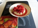 Vanillepudding mit Johannisbeeren - Rezept