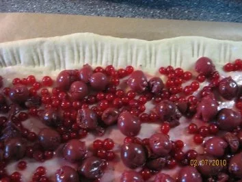 Johannisbeer-Kirsch Kuchen - Rezept - Bild Nr. 9