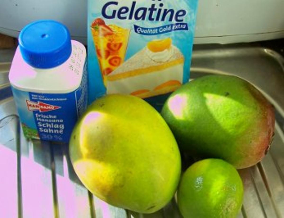 Dessert: Mango-Limetten-Dessert - Rezept - kochbar.de Dessert: Mango-Limetten-Dessert - Rezept - kochbar.de