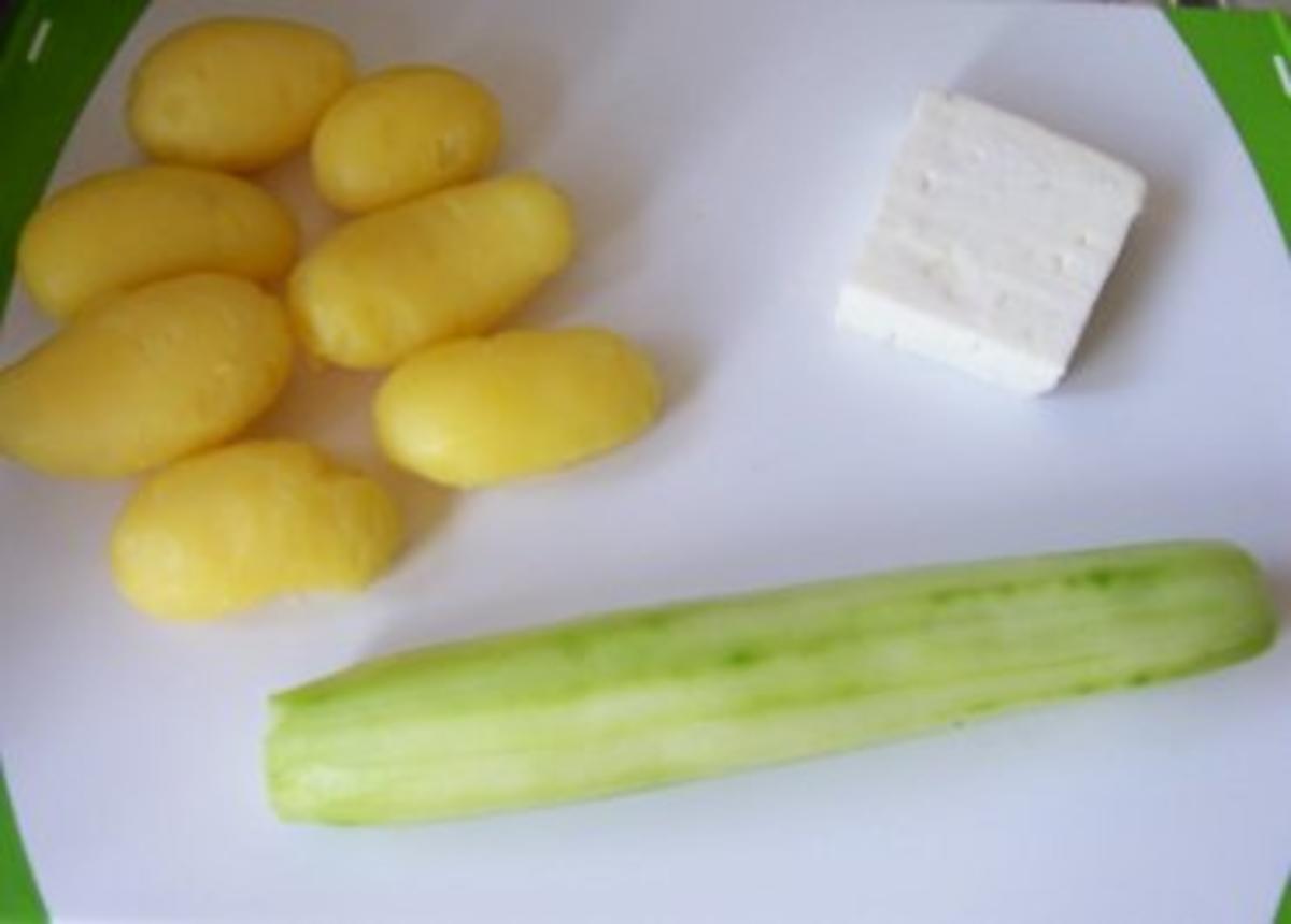 Salat: Tzatziki-Kartoffelsalat - Rezept - kochbar.de