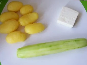 Salat: Tzatziki-Kartoffelsalat - Rezept - Bild Nr. 2