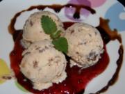 Dessert: Schokokeks-Eiscreme - Rezept
