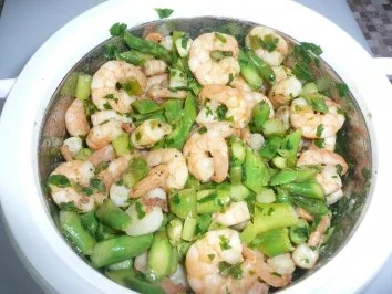 Garnelen-Spargel Salat - Rezept - Bild Nr. 4