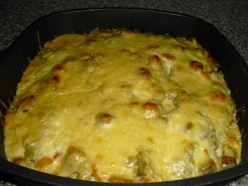 Bratwurstauflauf - Rezept