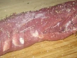 Gekräutertes Schweinefilet im Speckmantel - Rezept - Bild Nr. 2