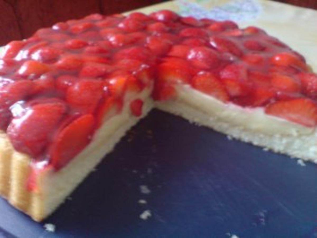 Erdbeer-Pudding-Torte - Rezept - Bild Nr. 2