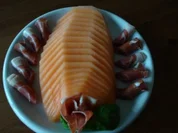 Cantaloupemelone mit Serrano Schinken - Rezept