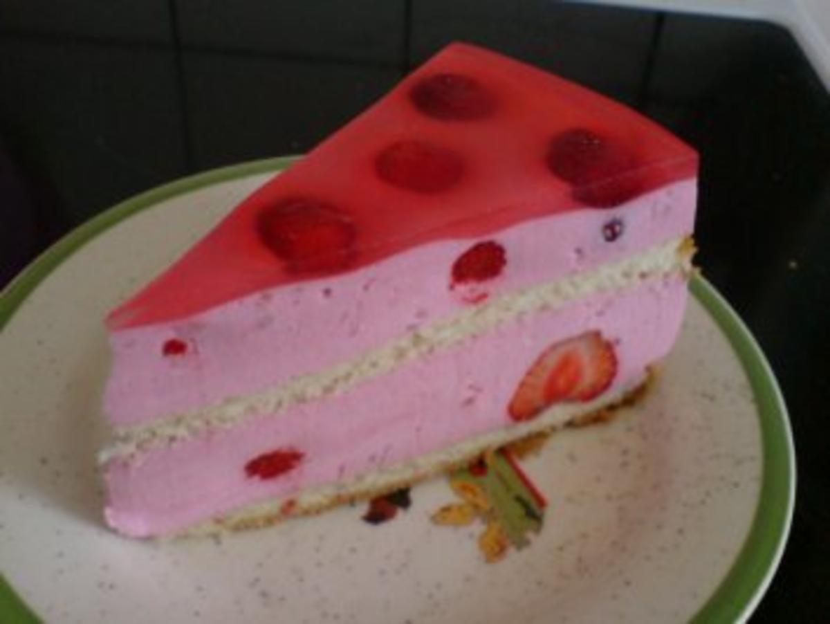 Erdbeer-Joghurt-Torte - Rezept