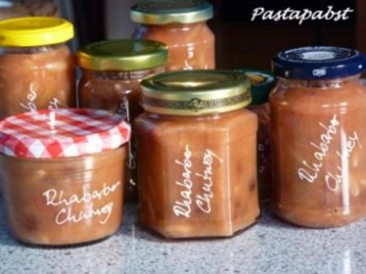 Rhabarber-Erdbeer-Chutney - Rezept mit Bild - kochbar.de