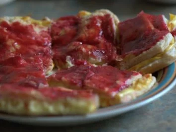 Vanille-Aprikosen Schnitte - Rezept - Bild Nr. 2