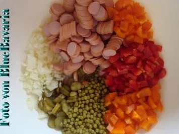 Party- od. Sommersalate: Nudelsalat 2 - Rezept - Bild Nr. 2