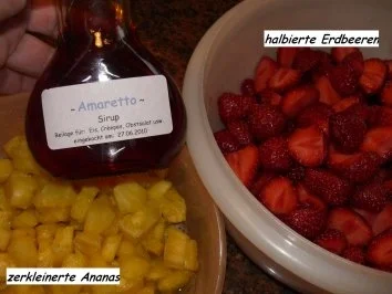 Rezept: M+G: ERDBEER - ANANAS - MARMELADE Bild Nr. 2 M+G: ERDBEER - ANANAS - MARMELADE - Rezept - Bild Nr. 2
