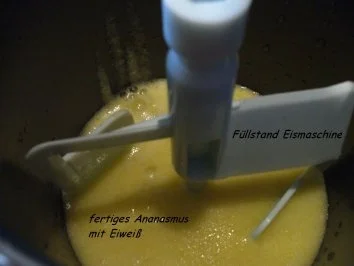 Rezept: Eis: ANANAS - SORBET Bild Nr. 5 Eis: ANANAS - SORBET - Rezept - Bild Nr. 5