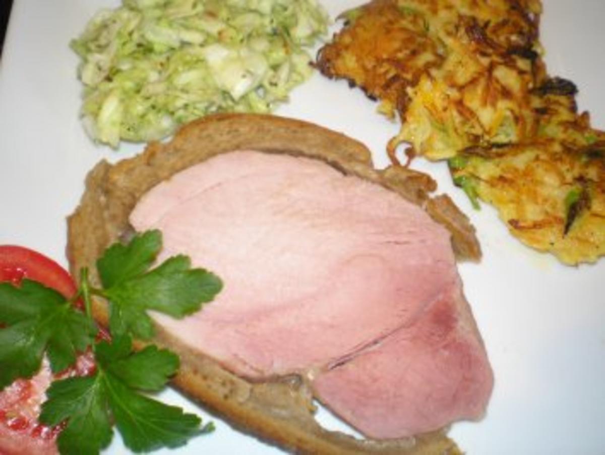 Kräuterschinken im Brotteig - Rezept Eingereicht von