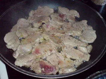 Rezept: Schweinefilet zu Champignon-Gulasch mit Zuckerschoten Bild Nr. 10 Schweinefilet zu Champignon-Gulasch mit Zuckerschoten - Rezept - Bild Nr. 10