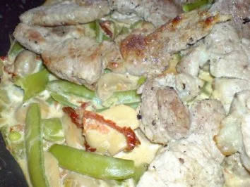 Rezept: Schweinefilet zu Champignon-Gulasch mit Zuckerschoten Bild Nr. 18 Schweinefilet zu Champignon-Gulasch mit Zuckerschoten - Rezept - Bild Nr. 18