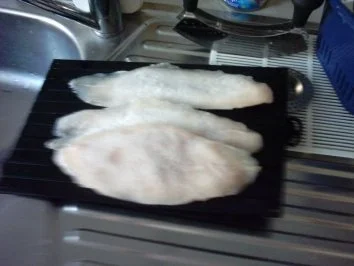 Rezept: Pangasiusfilet im Kräutermantel Pangasiusfilet im Kräutermantel - Rezept