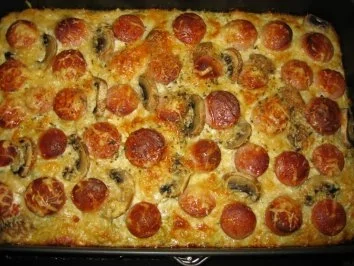 Gemüse-Pizza - Rezept