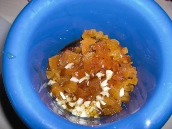 Dörrtomaten-Aprikosen-Pesto - Rezept - Bild Nr. 4