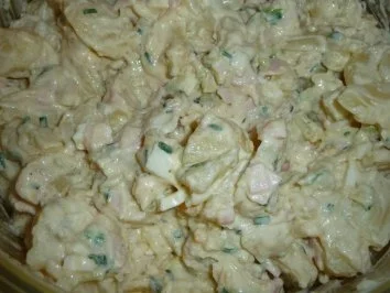 Rezept: Kartoffelsalat mit Gurke und Ei Kartoffelsalat mit Gurke und Ei - Rezept