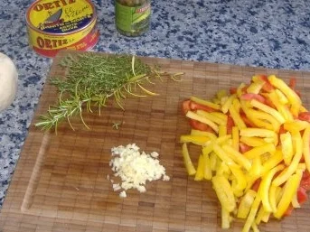 Cocafladen mit Paprika und Thunfischcreme - Rezept - Bild Nr. 2