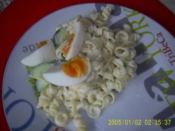 Erfrischender Nudelsalat - Rezept - Bild Nr. 3