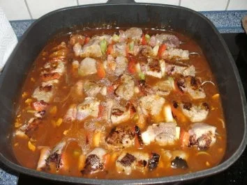 Schaschlikpfanne - Rezept