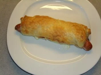 Pikante Kuchen: Käsewürstchen im Blätterteig - Rezept - Bild Nr. 5