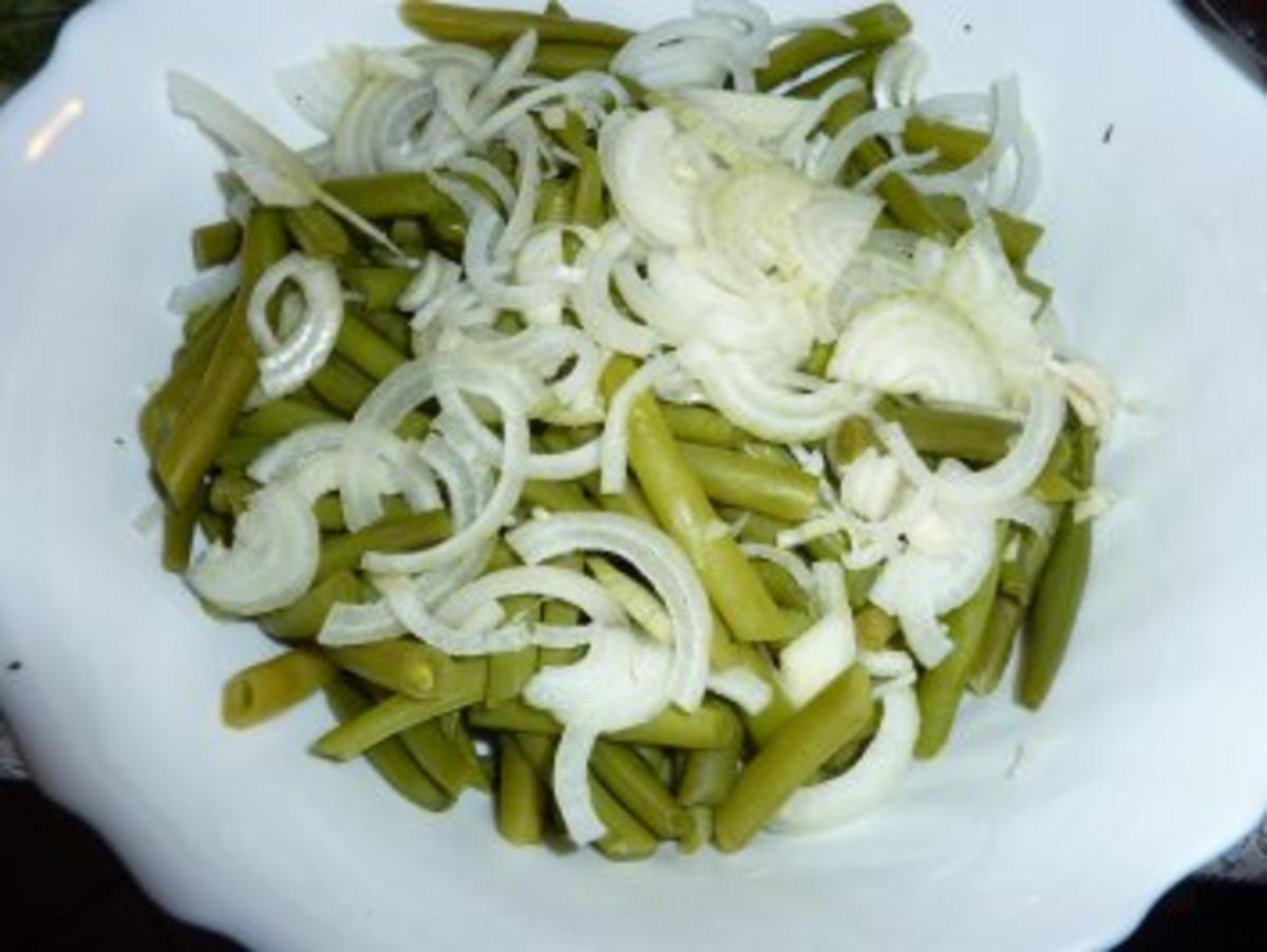 Salate: Bohnen süß-sauer - Rezept - Bild Nr. 3