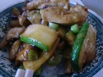 GeWOKtes Hühnchen - Rezept - Bild Nr. 3