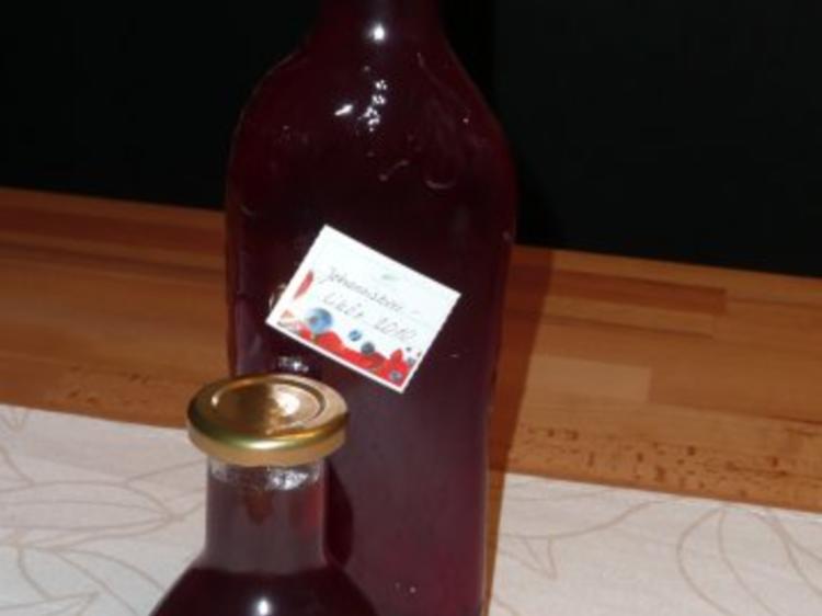 Johannisbeer Likör - einfach - von Gerda_59