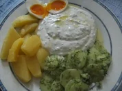 Quark mit vielen frischen Kräutern - Rezept