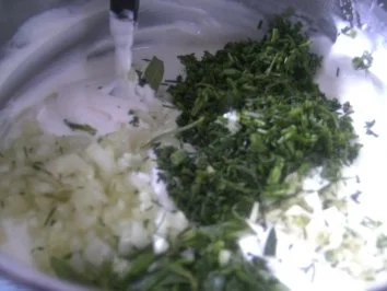 Quark mit vielen frischen Kräutern - Rezept - Bild Nr. 4