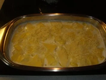 Rezept: Aufläufe: Kartoffelgratin Bild Nr. 4 Aufläufe: Kartoffelgratin - Rezept - Bild Nr. 4