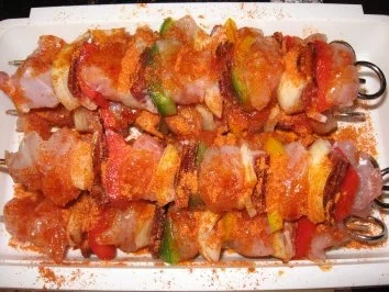 Hähnchenschaschlik - Rezept