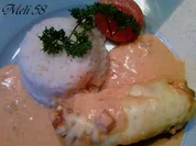 Rezept: Aufläufe/ Überbackenes: Schinkenröllchen Aufläufe/ Überbackenes: Schinkenröllchen - Rezept