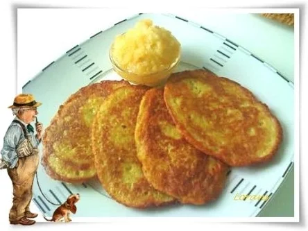 Rezept: Knusprige Kartoffelpuffer Knusprige Kartoffelpuffer - Rezept