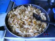 Käse-Bratnudeln - Rezept