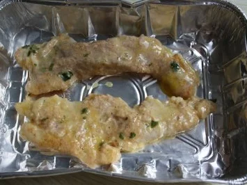 Seelachs in Ei-Kräuter-Mantel - Rezept - Bild Nr. 4