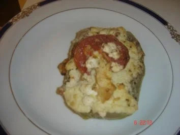 Ueberbackene Zuccini mit bechamelsauce - Rezept - Bild Nr. 2