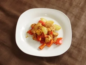 Rezept: Paprika - Hähnchen Paprika - Hähnchen - Rezept