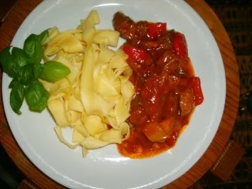 Paprikagulasch - Rezept