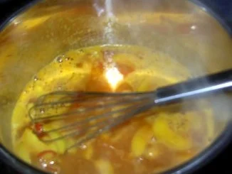 Rezept: Fischfilet in Aprikosen-Curry-Soße mit Gewürzreis Bild Nr. 8 Fischfilet in Aprikosen-Curry-Soße mit Gewürzreis - Rezept - Bild Nr. 8